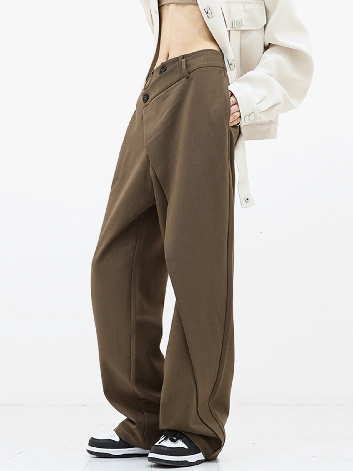 Flowy Cascade Wide Leg Pants