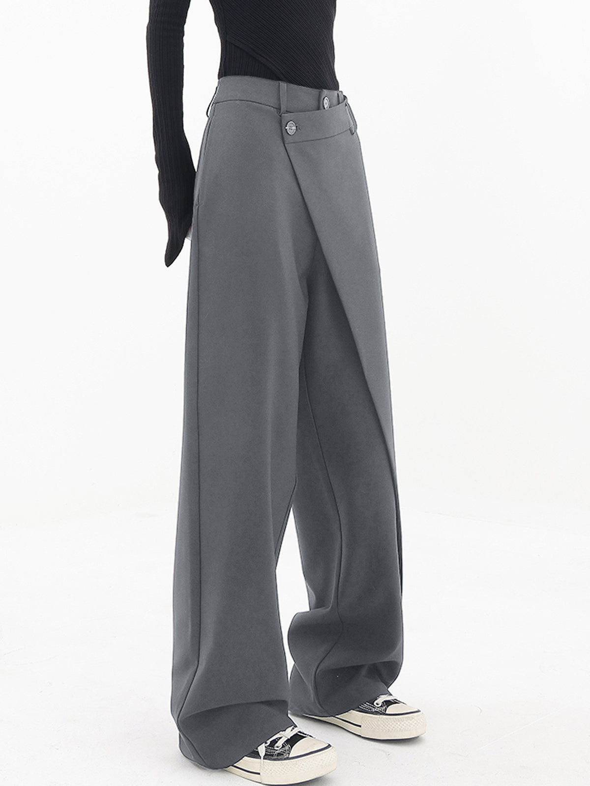 Flowy Cascade Wide Leg Pants