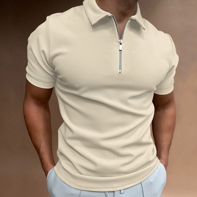 Monaco Half Zip Polo