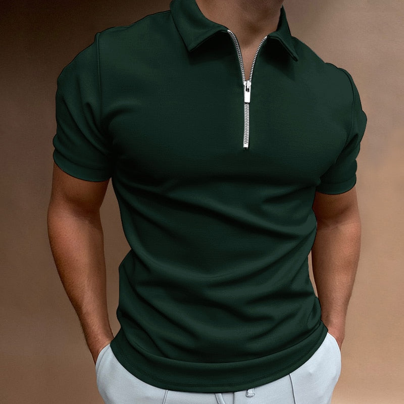 Monaco Half Zip Polo